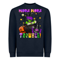 Navy hubble bubble trouble Heavyweight Sweatshirt - LillyAllenDesigns