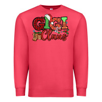 Cardinal Gigi claus christmas mother's day Premium Sweatshirt - HowdyJamesFarm