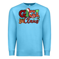 Ocean Blue Gigi claus christmas mother's day Premium Sweatshirt - HowdyJamesFarm