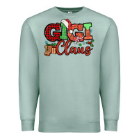 Seafoam Gigi claus christmas mother's day Premium Sweatshirt - HowdyJamesFarm