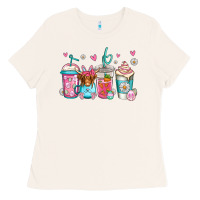Bone easter longhaired cow coffee cups Ladies Tee - Jasminsmagicworld