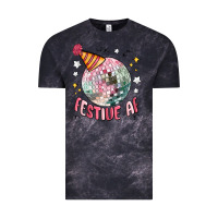 Cloud Black festive af Vintage Tee - MaliasSmallBusiness