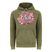 Vintage Olive bride Vintage Hoodie - MaliasSmallBusiness