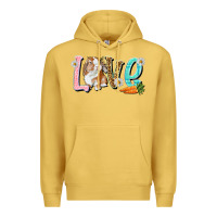 Antique Gold Love Easter Rabbit Easter Day Premium Hoodie - HowdyJamesFarm