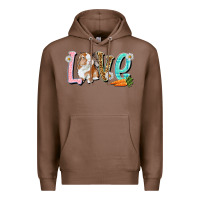 Chestnut Love Easter Rabbit Easter Day Premium Hoodie - HowdyJamesFarm