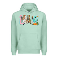 Seafoam Love Easter Rabbit Easter Day Premium Hoodie - HowdyJamesFarm