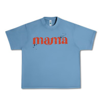 Pebble Blue mama stronger than the storm Urban Heavy Tee - JahusDesignShop