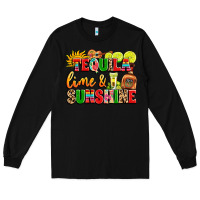 Black tequila lime and sunshine Long Sleeve Tee - LillyAllenDesigns