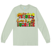 Matcha tequila lime and sunshine Long Sleeve Tee - LillyAllenDesigns