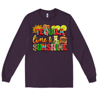 Plum tequila lime and sunshine Long Sleeve Tee - LillyAllenDesigns