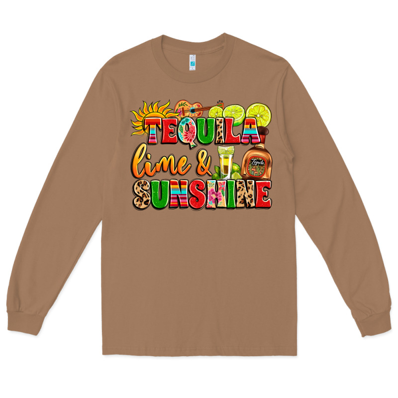 Tequila Lime And Sunshine Long Sleeve Tee by LillyAllenDesigns | Teevron