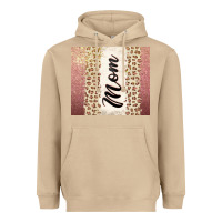 Mushroom Rose gold mom leopard glitter Heavyweight Hoodie - CowGirlArtShop