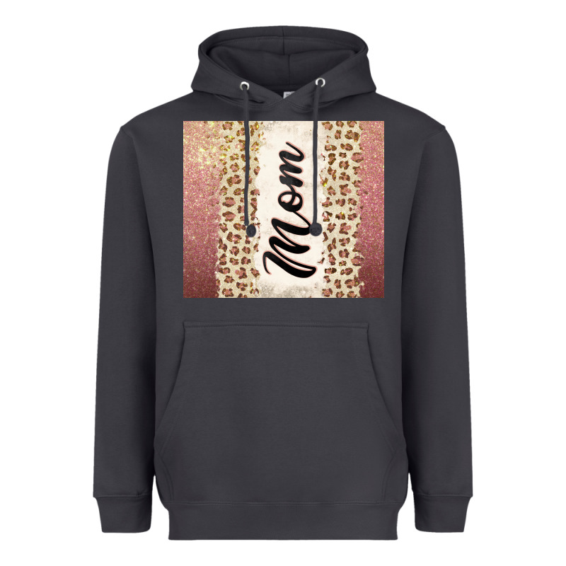 Rose Gold Mom Leopard Glitter Heavyweight Hoodie by CowGirlArtShop | Teevron