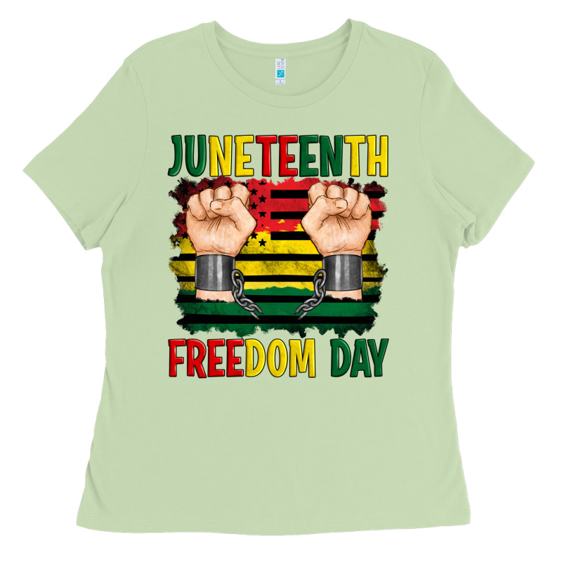 Juneteenth Freedom Day Ladies Tee by Artiststas | Teevron