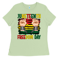 Matcha juneteenth freedom day Ladies Tee - Artiststas
