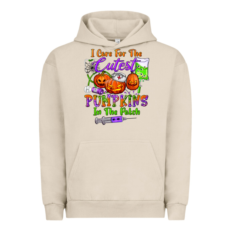 I Care For The Cutest Pumpkins In The Patch Urban Hoodie by BundleAndBundleShop | Teevron