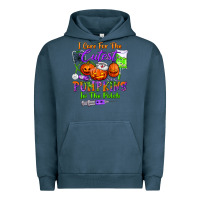 Pigment Midnight Navy i care for the cutest pumpkins in the patch Urban Hoodie - BundleAndBundleShop