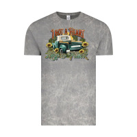 Cloud Rock i got a heart like a truck western sunflower Vintage Tee - NancyCooperArtShop