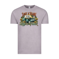 I Got A Heart Like A Truck Western Sunflower Vintage Tee | Teevron