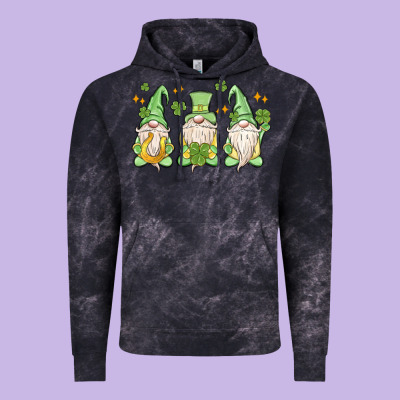 St. Patrick's Day Gnomes Vintage Hoodie Designed By Maliassmallbusiness
