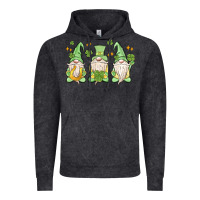 Vintage Black st. patrick's day gnomes Vintage Hoodie - MaliasSmallBusiness