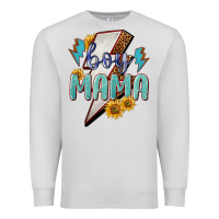 Dove Grey Boy mama lightning bold mother's day Premium Sweatshirt - HowdyJamesFarm