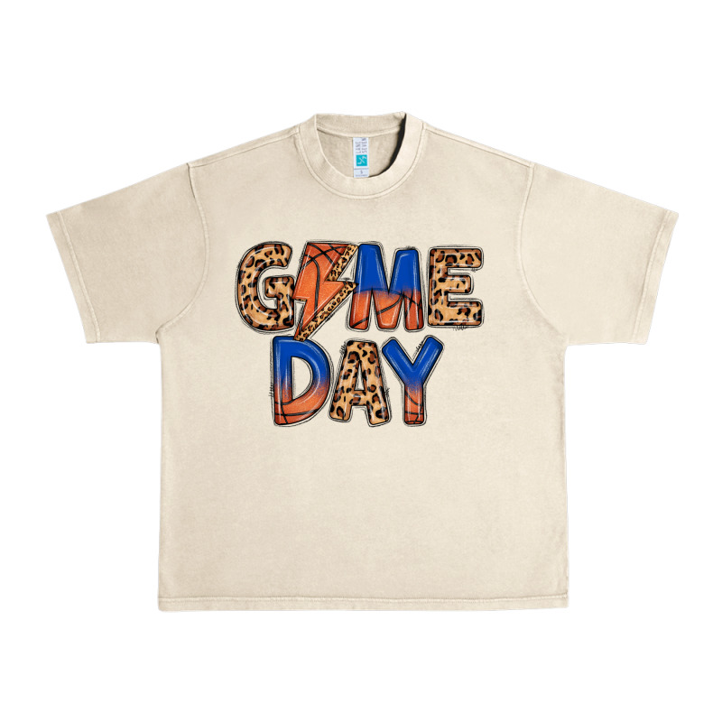 Game Day Basketball Urban Heavy Tee by MaliasSmallBusiness | Teevron