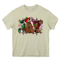 Mossy joy and horse Christmas Heavy Core Tee - AdoDesignShop