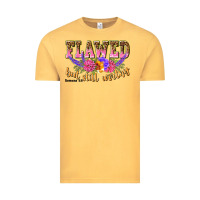 Vintage Mustard flawed but still worthy romans 5 8 Vintage Tee - NancyCooperArtShop