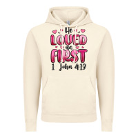 Vintage Artic he loved us first 1 john 4 19 Vintage Hoodie - MaliasSmallBusiness