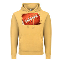 Vintage Mustard american football brushstroke Vintage Hoodie - Jasminsmagicworld