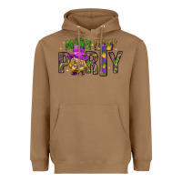 Toasted Coconut Mardi Gras party Heavyweight Hoodie - HowdyJamesFarm