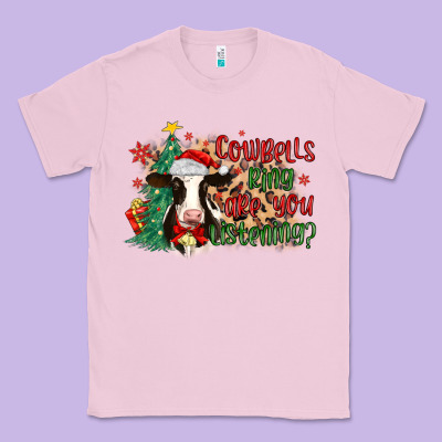 Cowbells Ring Are You Listening Classic Tee Designed By Maliassmallbusiness