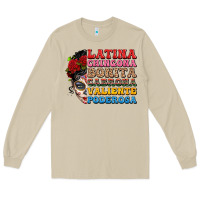 Mushroom mexican sugar skull latina chingona bonita Long Sleeve Tee - LillyAllenDesigns