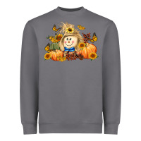 Storm fall scarecrow Heavyweight Sweatshirt - LillyAllenDesigns