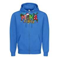 True Royal mama claus Zipper Hoodie - texasbilliewilder