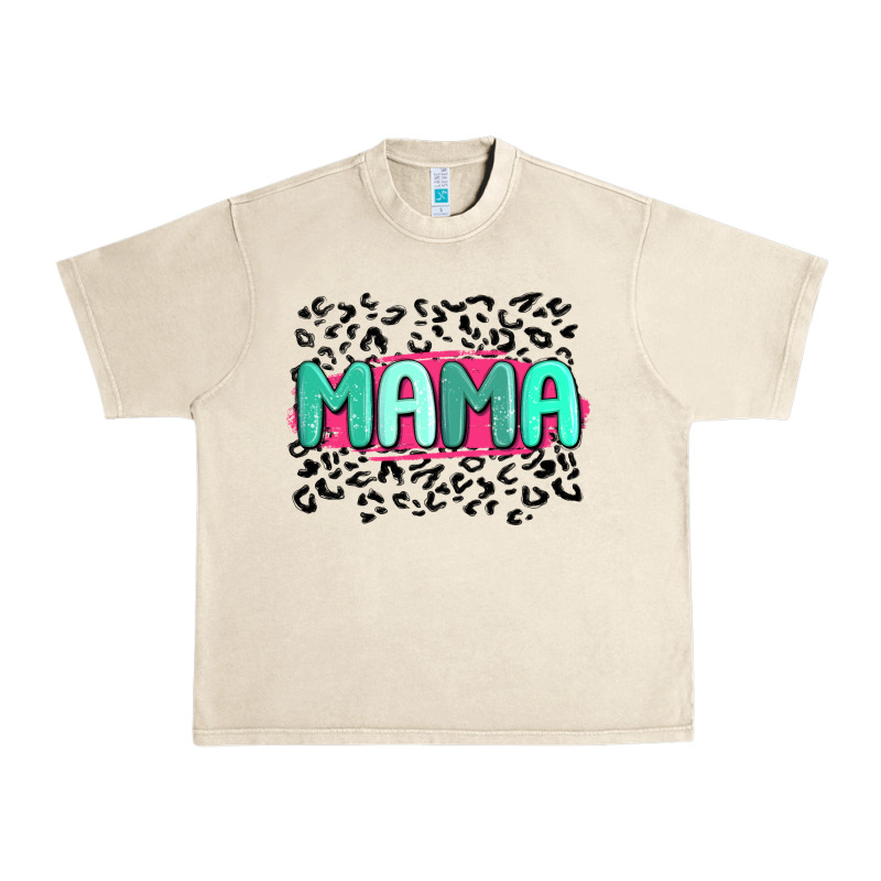 Mama Leopard Urban Heavy Tee by MaliasSmallBusiness | Teevron