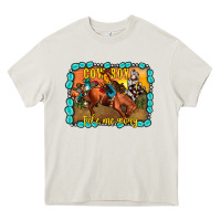 Cream cowboy take me away Heavy Core Tee - JahusDesignShop