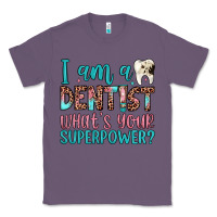 Lavender i am a dentist what's your superpower Classic Tee - JahusDesignShop