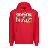 Red Spring break Easter Day Premium Hoodie - HowdyJamesFarm