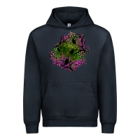 Navy halloween patch Urban Hoodie - BundleAndBundleShop