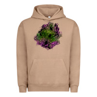 Pigment Burro halloween patch Urban Hoodie - BundleAndBundleShop
