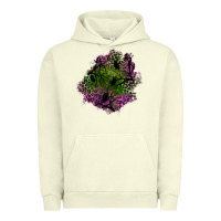Pigment Pistachio halloween patch Urban Hoodie - BundleAndBundleShop