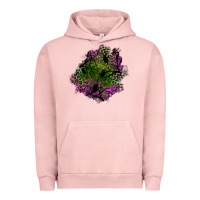 Pigment Salmon halloween patch Urban Hoodie - BundleAndBundleShop