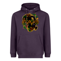 Plum Hope black history Heavyweight Hoodie - HowdyJamesFarm