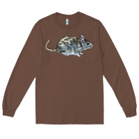 Chestnut packrat aka, woodrat Long Sleeve Tee - LillyAllenDesigns