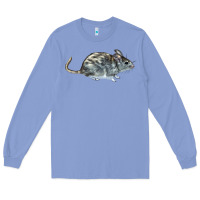 Colony Blue packrat aka, woodrat Long Sleeve Tee - LillyAllenDesigns