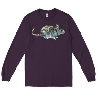 Plum packrat aka, woodrat Long Sleeve Tee - LillyAllenDesigns