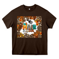 Chocolate Brown hair tech Heavy Core Tee - AdoDesignShop