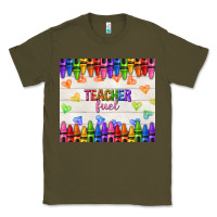 Army Green teacher fuel Classic Tee - NancyCooperArtShop